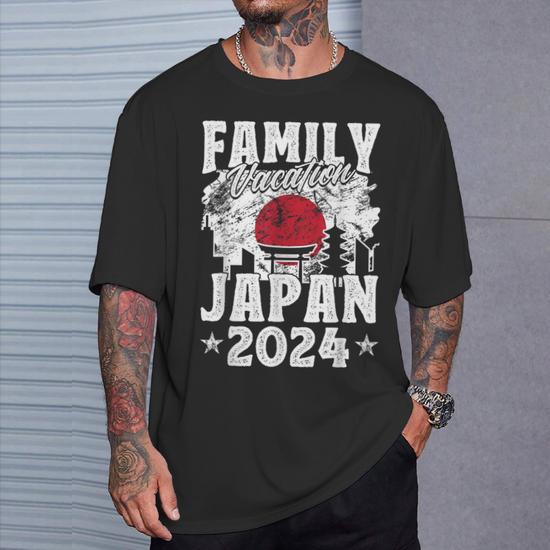 Family Vacation Japan 2024 Summer Vacation T-Shirt | Seseable UK