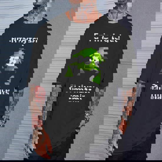 Fun Frog Fact Six Minutes Remain Cursed Frog T-Shirt - Monsterry