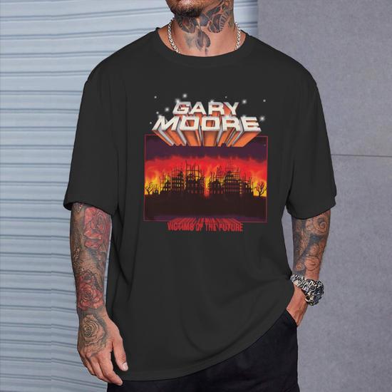 Gary Moore We Want Moore Album Cover T-Shirt Black – ALBUM COVER T-SHIRTS