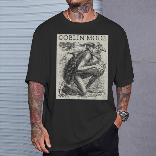 Goblin Mode Goblincore Vintage Aesthetic Off Day Trend T-Shirt