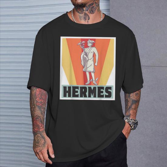 Sweat à Capuche Vintage Mythologie Grecque - Dieu Hermès - Fils De Zeus - Cadeau Pour Fans De Mythologie