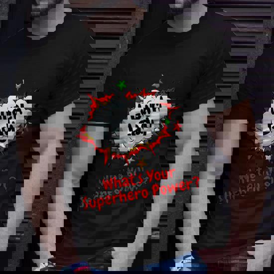 Lunch Lady What's Your Superhero Power School Apparel Shirt Lunch Lady What's Your Superhero Power School Apparel Shirt