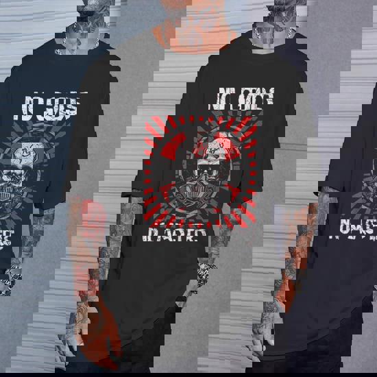 No Gods No Masters Tee | Luck and Lavender Nancy No Gods, No Masters T-Shirt Men