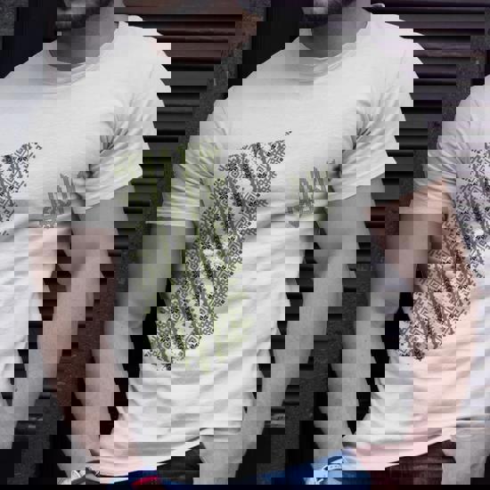 Army Friend Shirt Ukrainian T Shirt, Ukraine T Shirts, Zelensky T-shirt, Ukraine Trident... Made In Russia Recycled In Ukraine - Foto 11