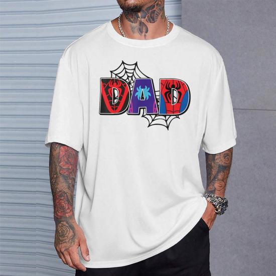 DAD スワロフスキー Tシャツ /TA003 スパイダー　ホワイト DAD スワロフスキー Tシャツ ⁄TA003 スパイダー ホワイト 公式