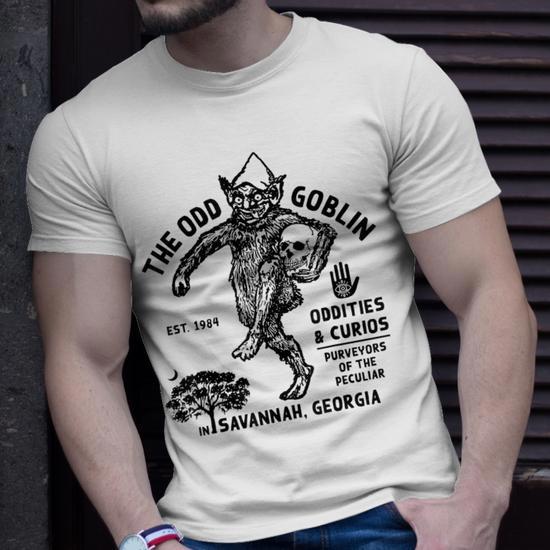 Vintage The Odd Goblin Est 1984 Oddities Savannah Georgia T-Shirt