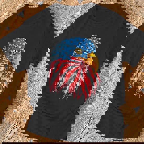 4Th July American Eagle Flag Independence Day T T-Shirt