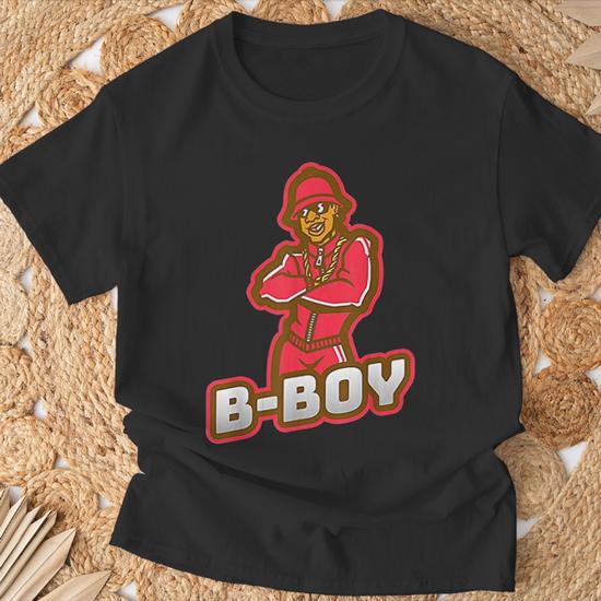 B-boy 90s Old School Hip Hop 80s Breakdance Cool Dancer Gift T
