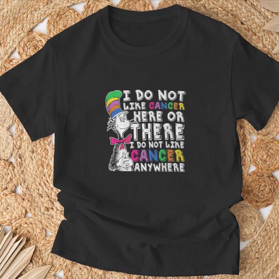 Cat in the hat cancer shirt best sale