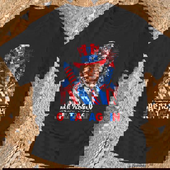 Make The 4th Of July Great Again Patriotic American Gift T-Shirt Make The 4th Of July Great Again Patriotic American Gift T-Shirt
