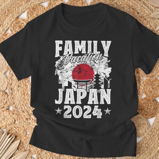 Family Vacation Japan 2024 Summer Vacation T-Shirt | Seseable UK