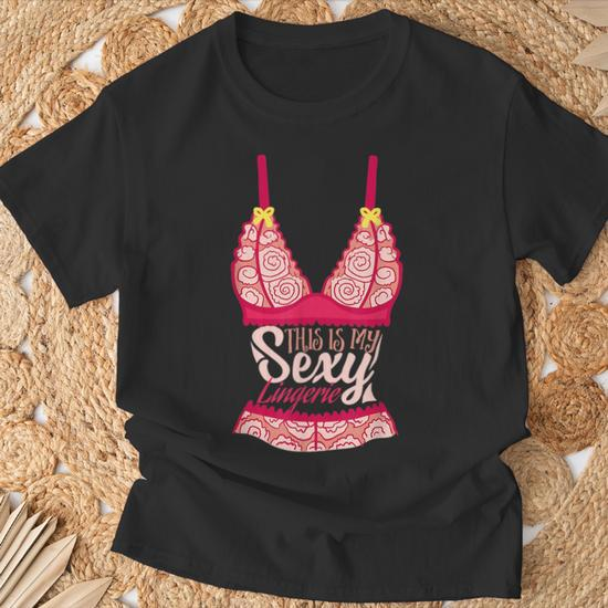  Funny This Is My Sexy Lingerie Underwear Quote & Meme Gift  Sweatshirt : Clothing, Shoes & Jewelry