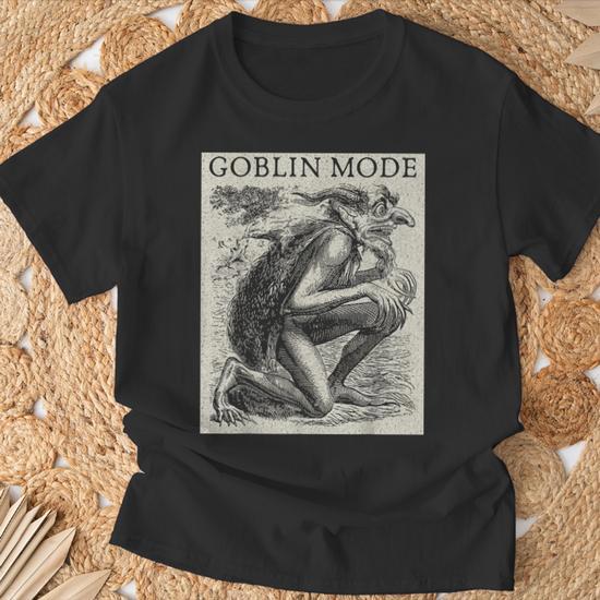 Goblin Mode Goblincore Vintage Aesthetic Off Day Trend T-Shirt
