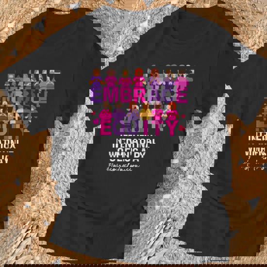 Happy International Women's Day March 2024 Inspire Inclusion T-Shirt |  Seseable CA