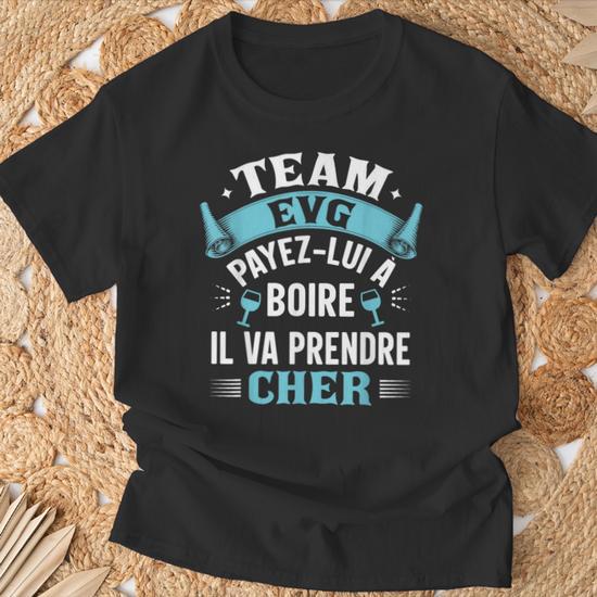 T-Shirt EVG Futur Marié – "Alcool & Soirée Entre Potes" – Cadeau Enterrement Vie De Garçon Humoristique
