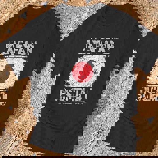 Japan Baseball Japanese Flag T-Shirt - Monsterry UK