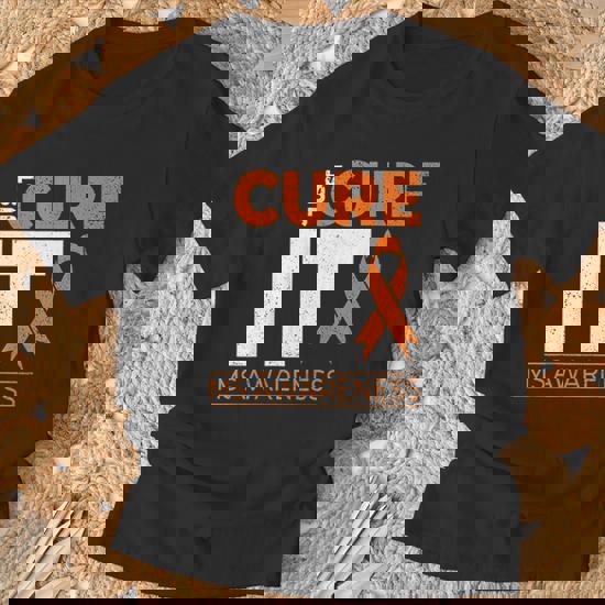 Just Cure Multiple Sclerosis Shirts Ribbon T-Shirt Just Cure Multiple Sclerosis Shirts Ribbon T-Shirt