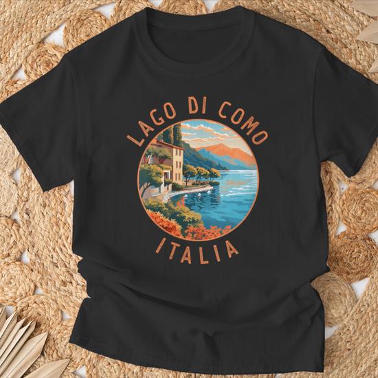 Lac de Côme Lago Di Como Italie souvenir de vacances T-shirt sweat à