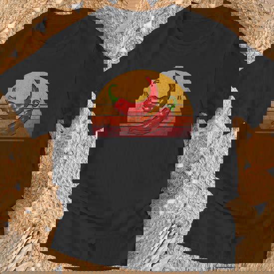 Red Chili-Peppers Red Hot Vintage Chili-Peppers T-Shirt - Monsterry CA