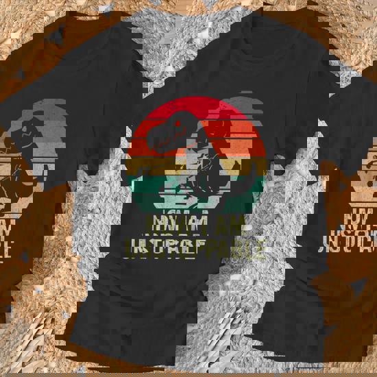 Vintage Unstoppable Funny T-Rex Dinosaur T-Shirt Gift Vintage Unstoppable Funny T-Rex Dinosaur T-Shirt Gift