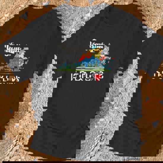 Vintage Virginia Is For The Lovers Gift For Men Women T-Shirt Vintage Virginia Is For The Lovers Gift For Men Women T-Shirt