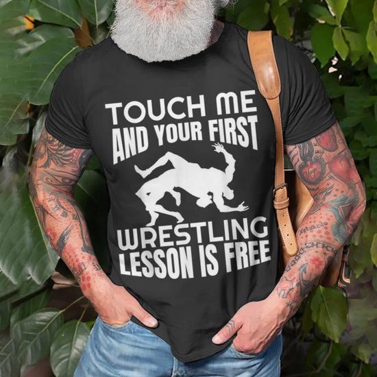 Funny wrestling shirts on sale