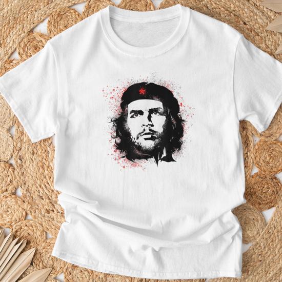 T-shirt Che Guevara - Marque Revolution - Taille L - Blanc - Occasion Très Bon état