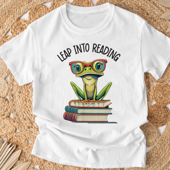 Leap Into Reading T-Shirt | Seseable CA