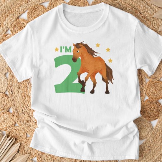 Sudadera Con Capucha Niña Estampado Caballos - Suéter Cálido Manga Larga Con Agujeros 146