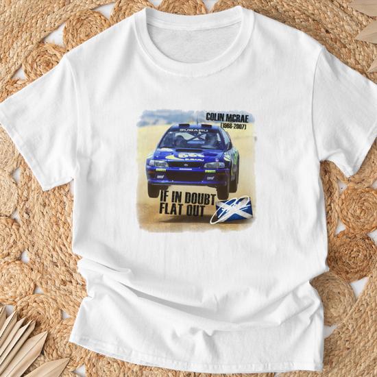Autocollant Rallye Colin McRae Memorial - Vinyle Haute Qualité - Sur Mesure - UK