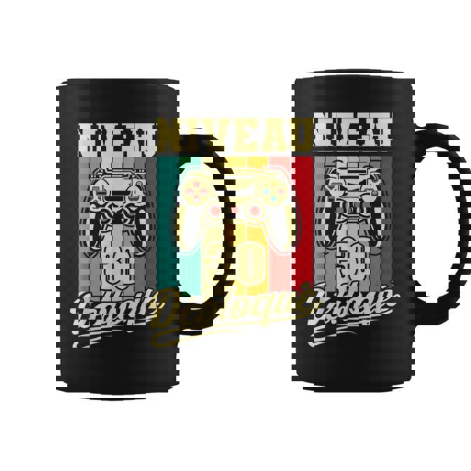 30 Ans Anniversaire Homme Niveau 30 Débloqué Humour Gamer Tasse | Cadeauxyz