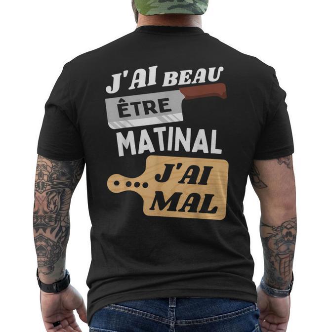 Matinal Inconnu Voici À Quoi Ressemble Un Beau Gosse Anniv 60 Ans Humour T-shirt ...