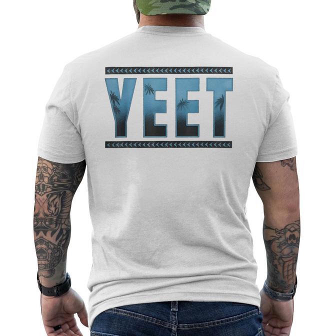 Vintage Jey Uso Yeet Apparel Saying Men's T-shirt Back Print | Mazezy