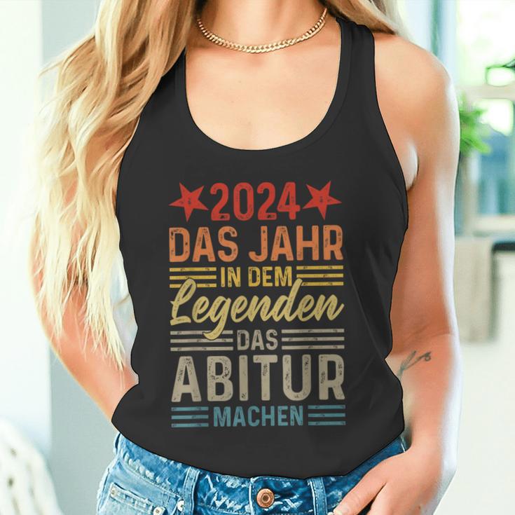 2024 Das Jahr In Dem Legenden Das Abitur Machen Abi 2024 Tank Top