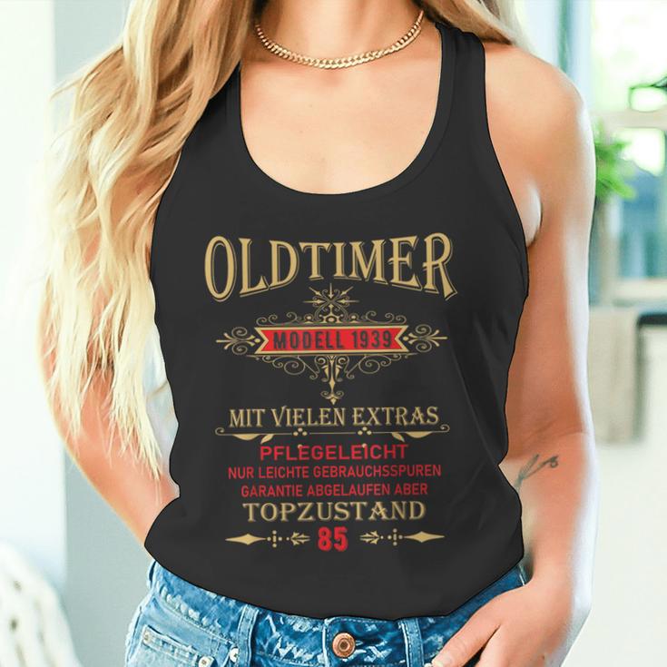 85 Geburtstag Mann Geschenk Papa Opa Oldtimer 1939 85 Jahre Tank Top