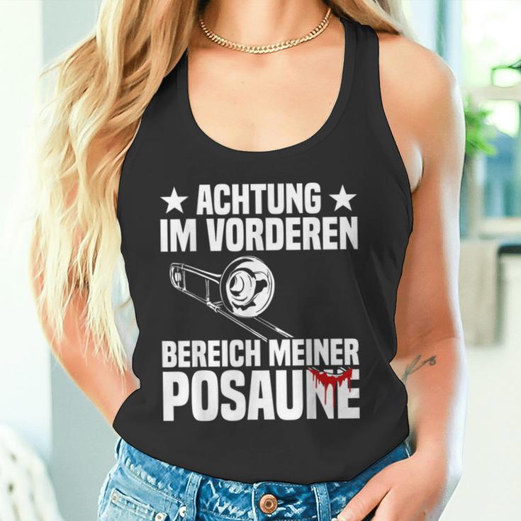 Achtung Trombonist Tank Top