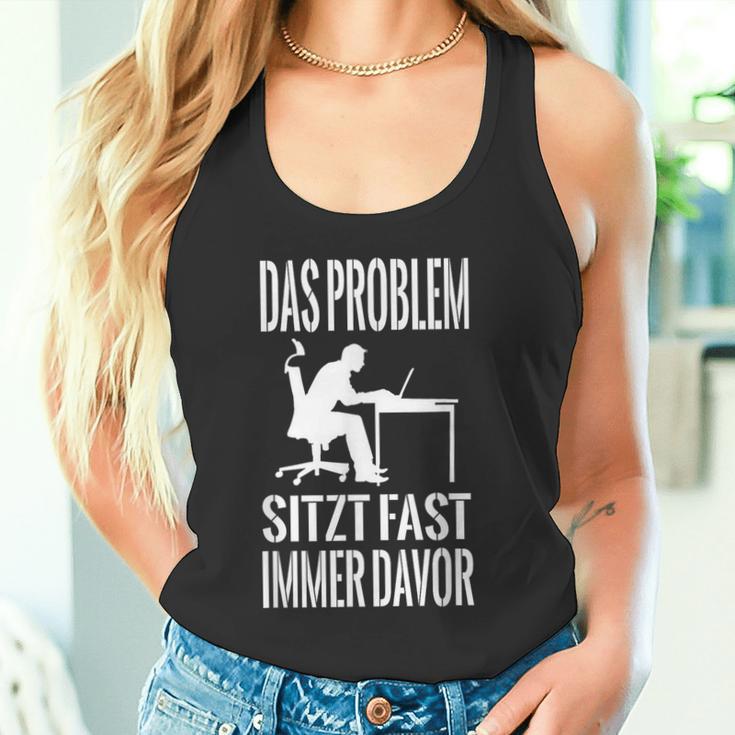 Admin Spruch Informatiker Programmierer It Administrator Tank Top