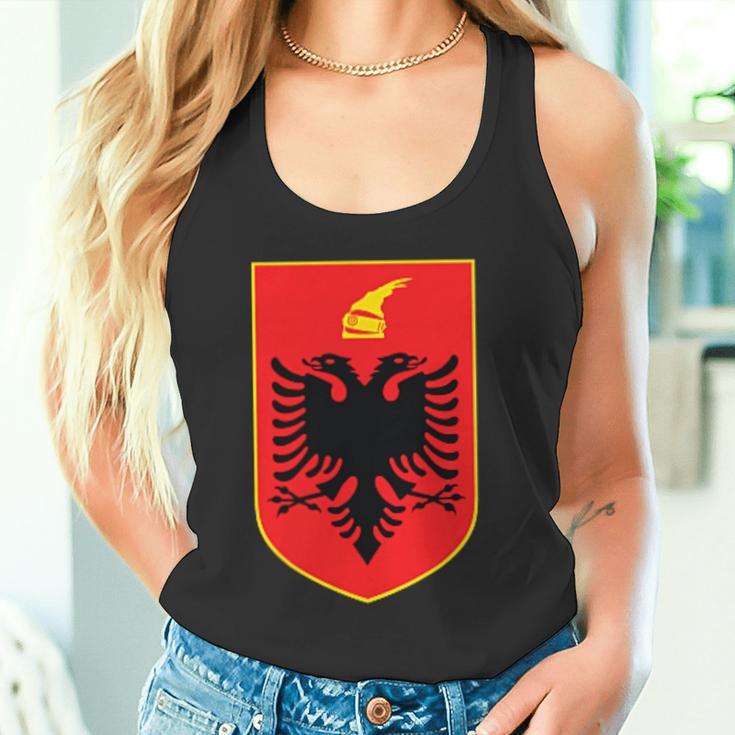 Albania Flag Red & Albanian Eagle S Tank Top