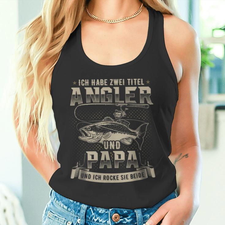 Angel Ich Habe Zwei Titel Papa S Tank Top