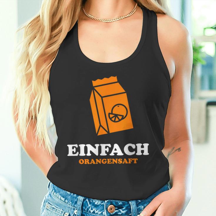 Ask Nicht Was Für Saft Orange Juice Fun Money Tank Top