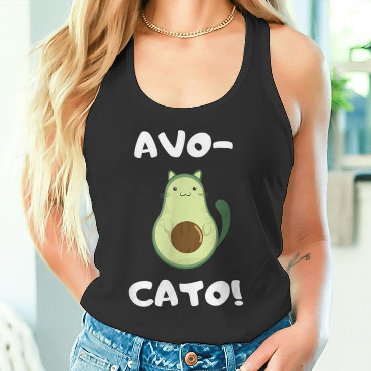 Avo-Cato Cat Avocado Meow Cat Tank Top