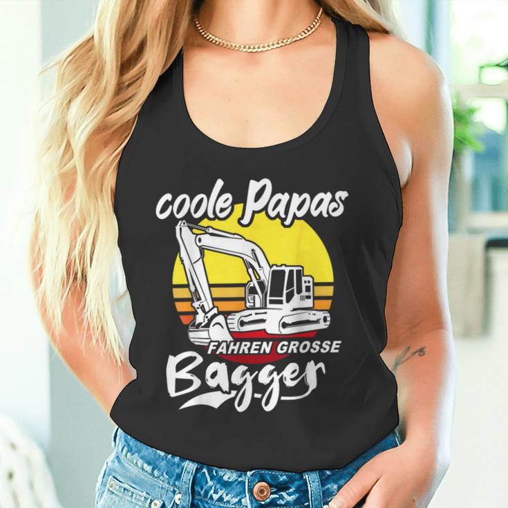 Bagger Papa Baggerfahrer Tank Top