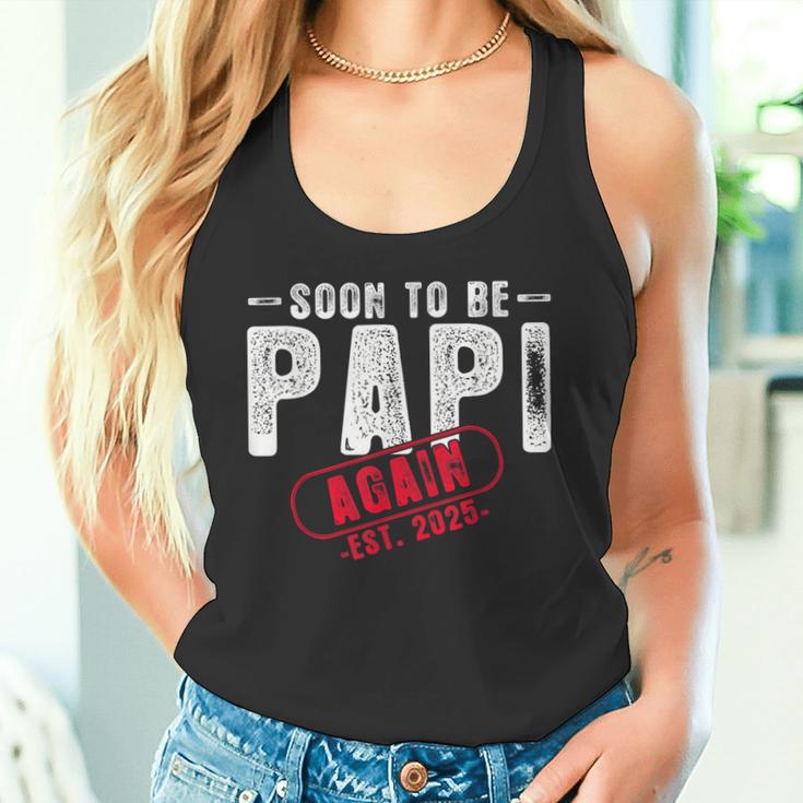 Bald Wird Papi Est 2025 Wieder Zum Neuen Papa Onkel Befördert Tank Top