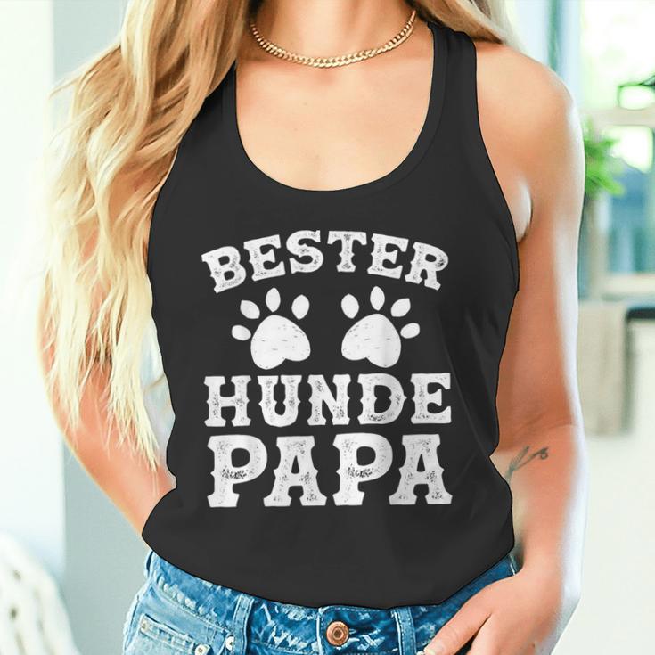 Bester Hunde Papa Lustigateratertag Geschenk Herren Tank Top