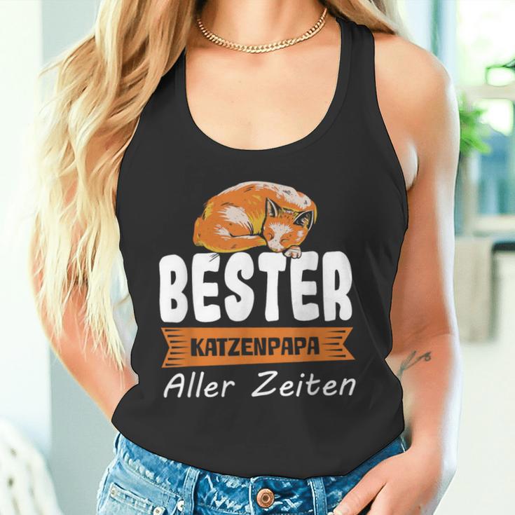 Bester Katzenpapa Aller Zeit Tank Top