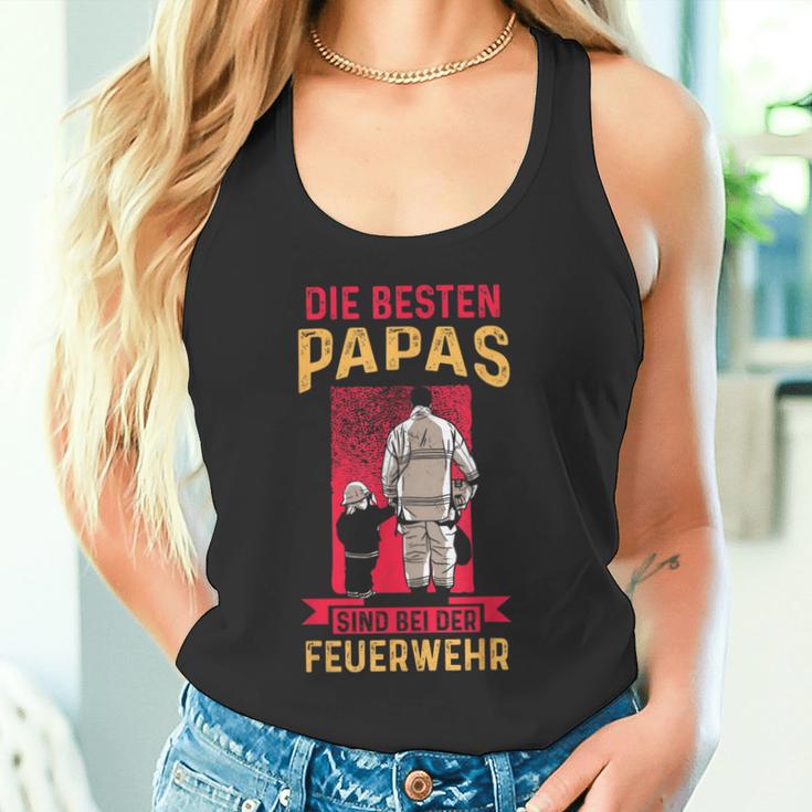 Bester Papa Feuerwehr Best Papa Fire Brigade Tank Top