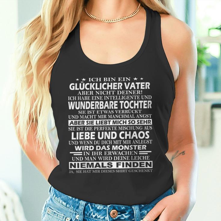 Besterater Und Tochter Glückliche Papa Best Father And Tochter Tank Top