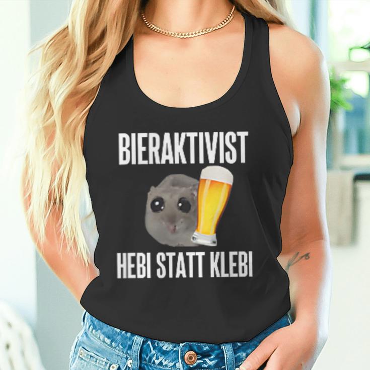 Bieraktivist Hebi Statt Klebi Tank Top