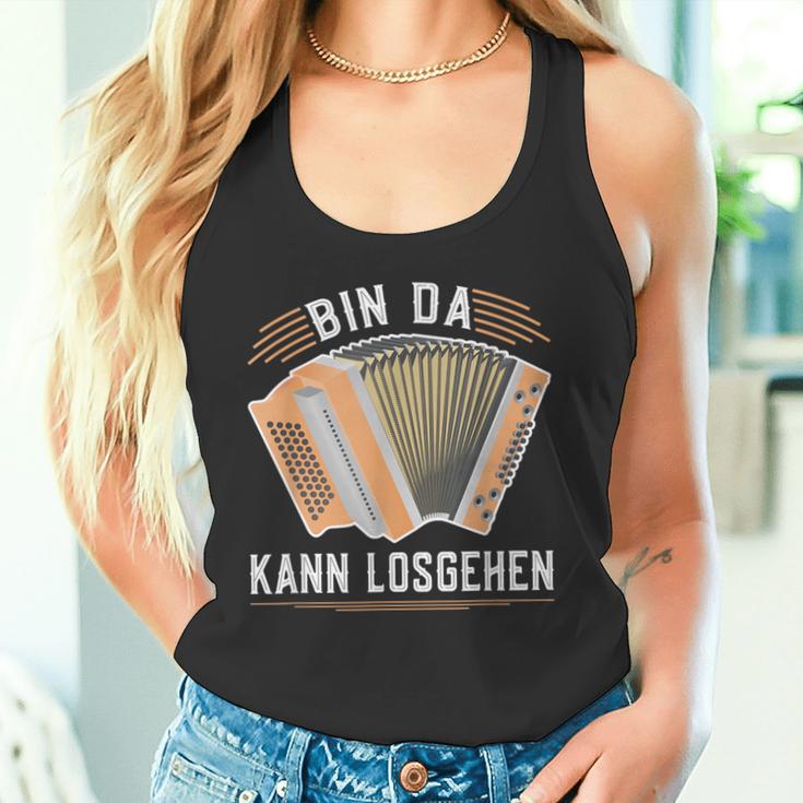 Bin Da Kann Losgehen Steirian Harmonica Squeeze Tank Top