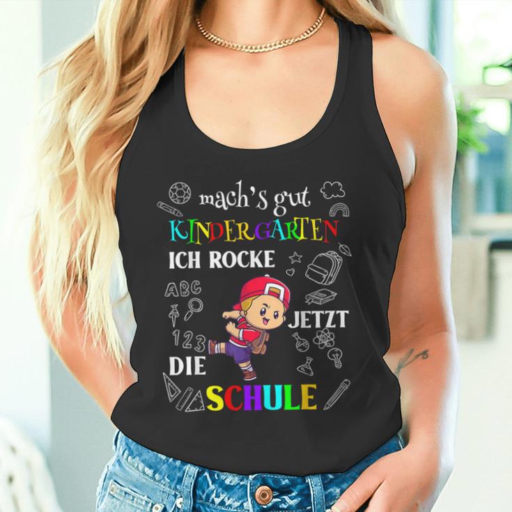 Children's Mach's Gut Kindergarten Ich Rocke Jetzt Die Schule Tank Top